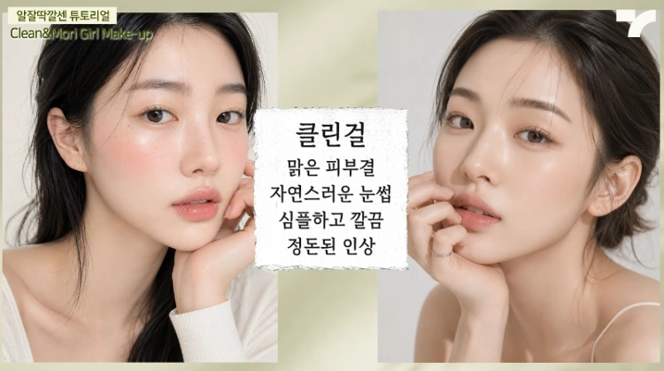 청순 클린 모리걸 메이크업🌿🌿 본문 이미지